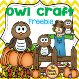 Owl Craft Freebie