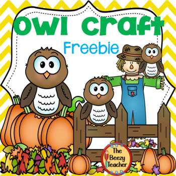 Preview of Owl Craft Freebie
