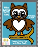 Owl Craft for Autumn / Fall Science Center Station Activity
