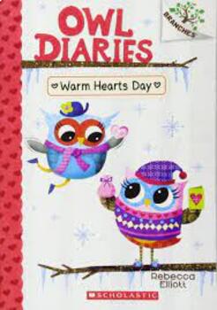 Preview of Owl Diaries: Warm Hearts Day Quiz