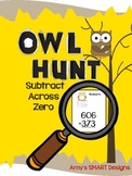 Owl Hunt: Subtracting Across Zero Game