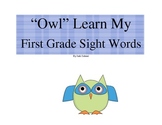 "Owl" Learn My First Grade Sight Words