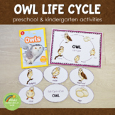 Owl Life Cycle Set - Preschool & Kindergarten  Science Centers