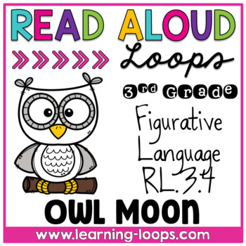 Preview of Owl Moon | Figurative Language RL.3.4