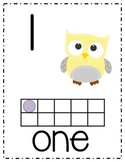 Owl Number Posters with ten frames