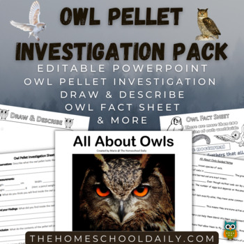 Preview of Owl Pellet Investigation Pack