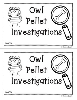 Owl Pellet Investigations Freebie by Renee Dooly