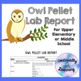 Owl Pellet Lab Report