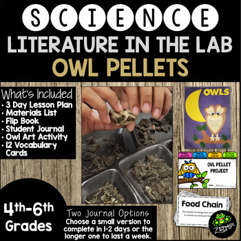 Owl Pellets {Literature in the Lab}