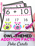 Owl Poke Addition Facts 1-12