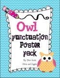 Owl Punctuation Poster Pack
