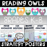 Owl Reading Strategies for K-3 FREEBIE!