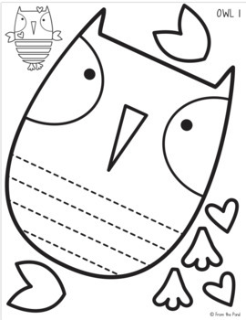 Owl Scissors Skills Coloring Pages: Color, Cut Out And Glue Exercise Book for Kids Ages 3-5 Toddlers, Preschoolers, and Kindergartens - Cutting Practice Activity Book for Kids - Preschool Coloring Workbook for Kids - Size 8.5 X 11 Inches, 24 Pages [Book]