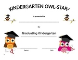 Owl Star Graduating Certificate