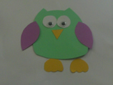 Owl Template Craft
