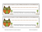 Owl Theme Desk Nameplates