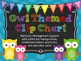 Owl-Themed Clip Chart