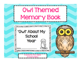 End of Year Owl-Themed Memory Book