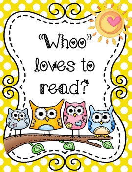 owl themed reading motivational posters classroom decor