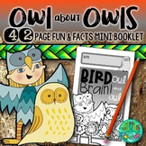 Owl about Owls!  {Fun & facts bird booklet with an owl pel
