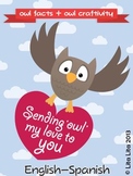 Owl facts + Valentine craftivity