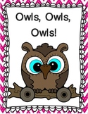 Owl literacy unit and activities
