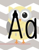 Owlphabet (Owl themed Alphabet)