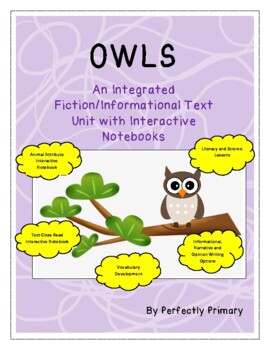 Preview of Owls: An Integrated Unit with Interactive Notebooks
