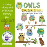 Owls | Clip Art | Whimsical Images