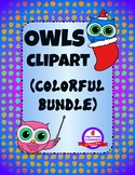 Owls Clipart - Everyday & Holidays (Colorful Bundle Pack)