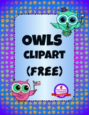 Owls Clipart - Everyday & Holidays (FREE)