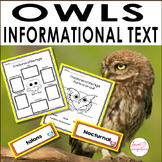 Owls Nonfiction and Science - with Fact or Myth Interactiv