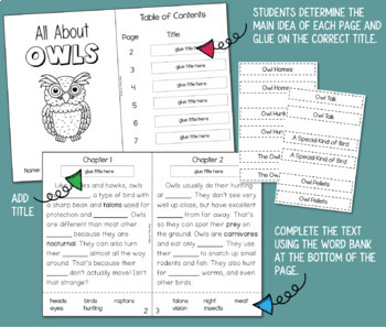 Owl Pellets Part I, Science & Math Investigative Learning Experiences