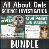 Owls Science Investigation BUNDLE Owl Pellet Dissection & 