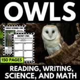 Owls Unit - Owl Activities - Pellet Dissection - Owl Readi