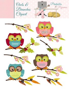 country clipart owls