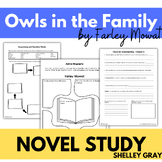 Owls in the Family Farley Mowat Novel Study, Comprehension