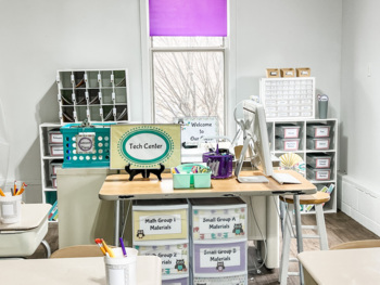 Preview of Owlsome Organized Classroom Theme Organized Teacher's Tool Kit + Decor Pack