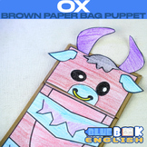 Ox Hand Puppet | Printable Template for Lunar New Year Fun