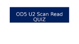 Oxford Discover 5 - Unit 2 - Scan Reading quiz