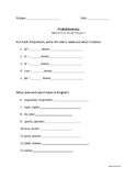 Oxford Latin Course Chapter 5 Vocab Quiz