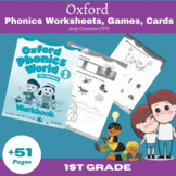 Oxford Phonics Worksheets With Games and Cards 1st Grade (