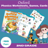 Oxford Phonics Worksheets With Games and Cards 2nd Grade (