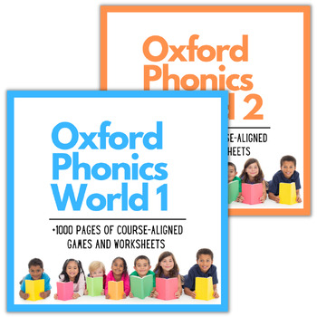 Flashcards - Oxford Phonics World Book 2