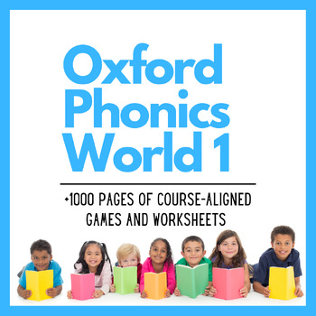 Preview of Oxford Phonics World 1, +1000 Pages of Games and Worksheets