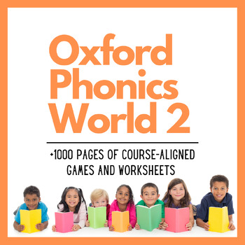 Preview of Oxford Phonics World 2, +1000 Pages of Games and Worksheets
