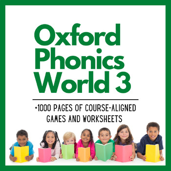 Preview of Oxford Phonics World 3, +1000 Pages of Games and Worksheets