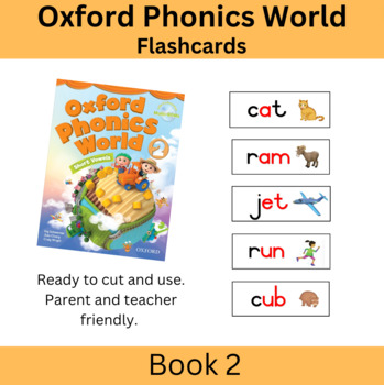 Flashcards - Oxford Phonics World Book 2