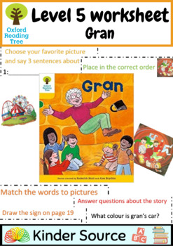 Oxford Reading Tree Worksheets Teaching Resources | TPT