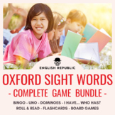 Oxford Sight Word Games Bingo Dominoes UNO Go Fish and Boa